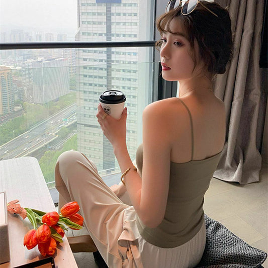 Lightly Padded Cami Top Pack Of 2