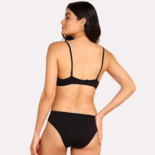 Breathable Cotton Lingerie Set for Her Pack of 2