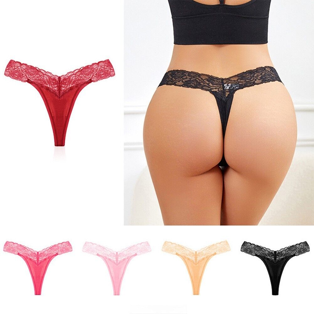 Beautiful Seamless Lace Panties Pack of 5