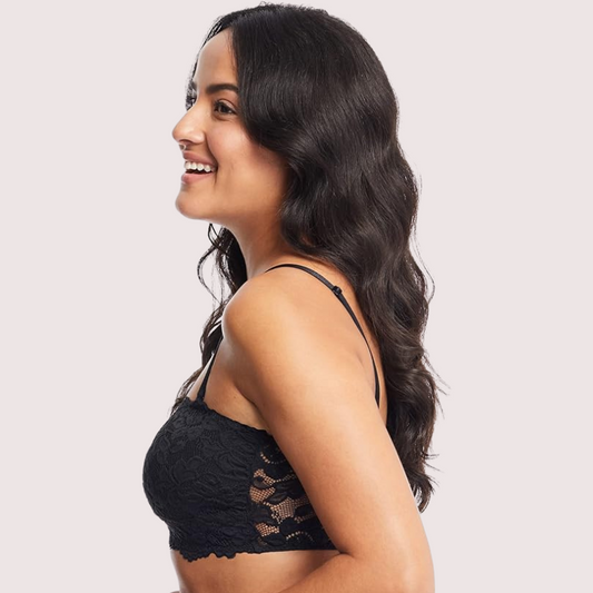 Adjustable Strap Tube Bra for Women Unpadded