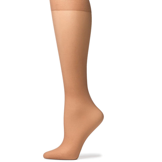 3 Pairs Knee High Smooth Stocking By Marks & Spencer