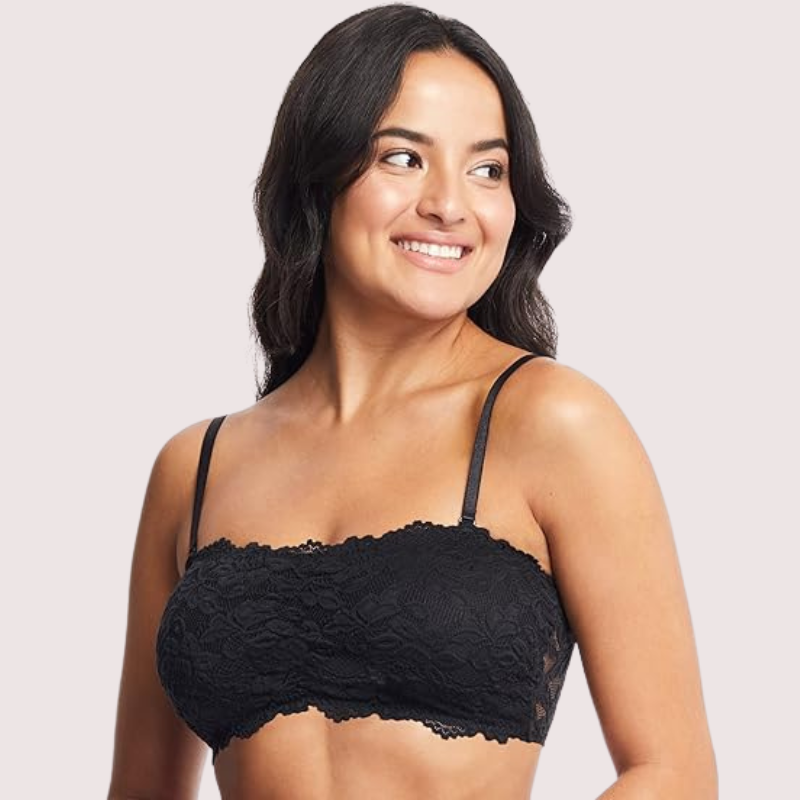 Adjustable Strap Tube Bra for Women Unpadded