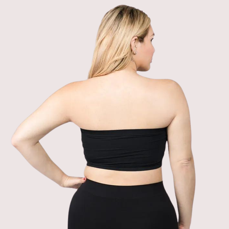Tube Bandeau Bra Tops for Women Pack of 2