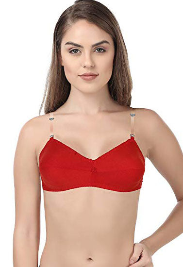 Love Me Mixed Invisible Strap Bra Pack Of 2