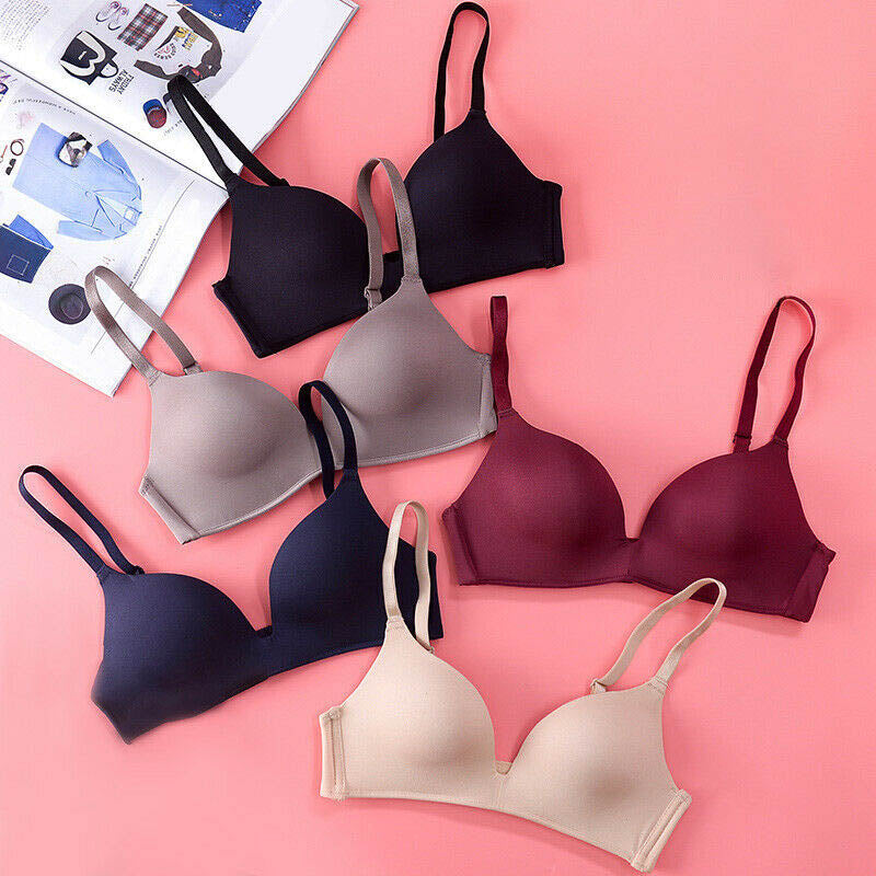 Luxury Seamless Padded Push Up Bra Pack Of 2