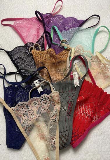 Mega offer Random Color Thongs G String 6 Pack