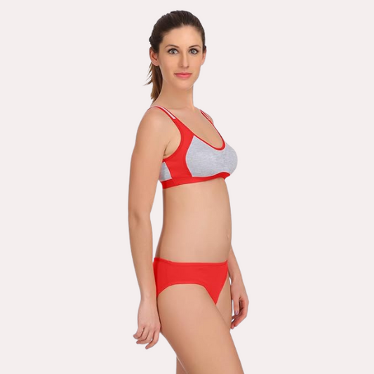 Sports Bra Panty Set for Every Workout Pack of 2