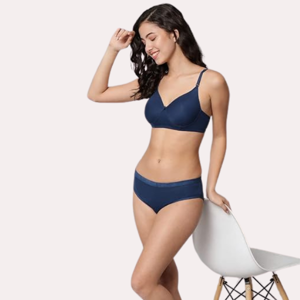 Classic Cotton Sexy Bra & Panty Set Pack of 2