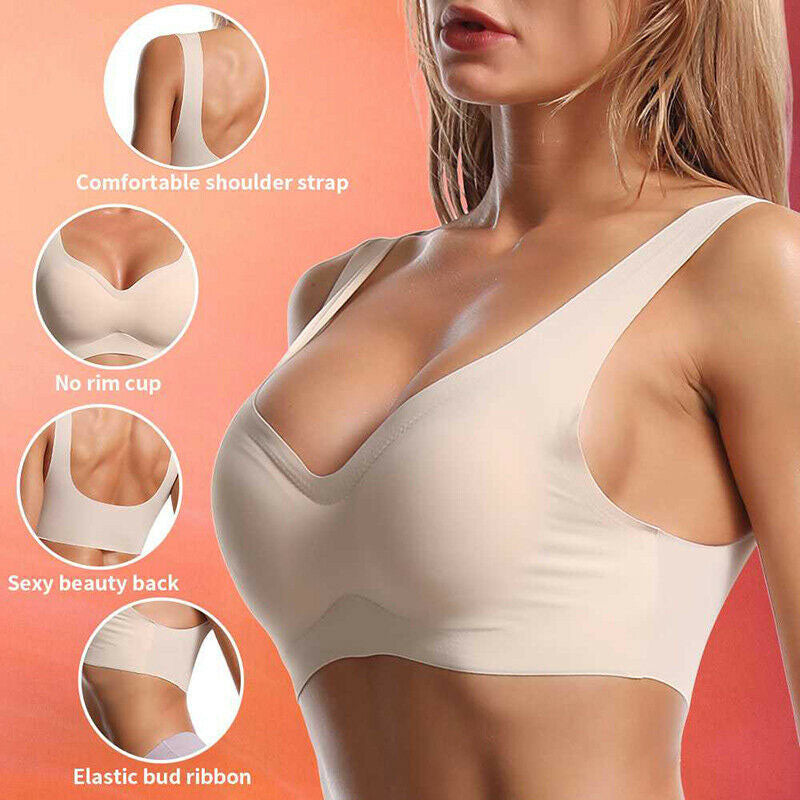Ultimate Comfort Non Wire Seamless Bra Pack Of 2