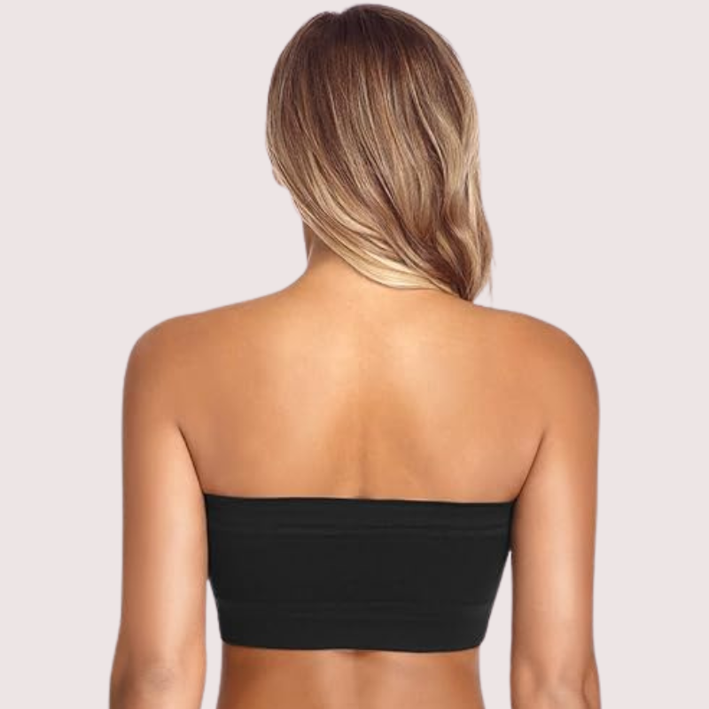 Non-Padded Strapless Tube Bras Pack of 2