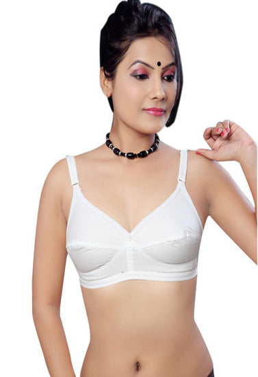 Full Coverage Smooth Cotton Everyday Bra Pack of 2