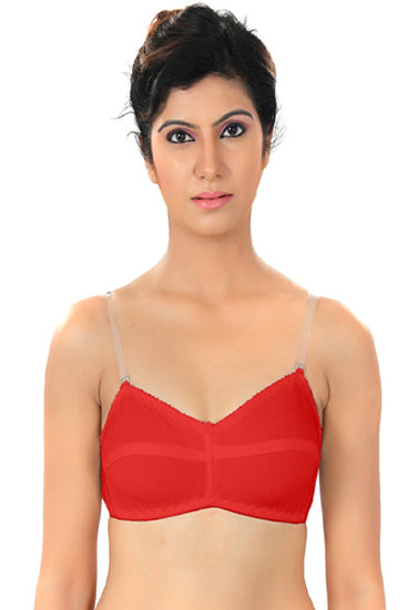 Native Women's Transparent Strap Bra Pack Of 2
