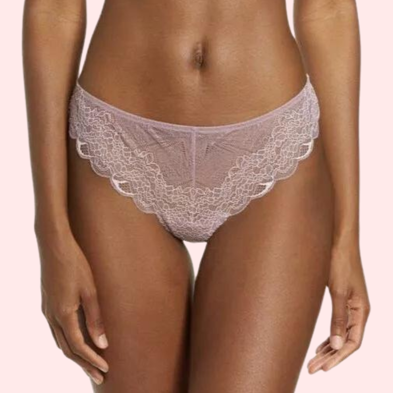 Curve&Co Ultra Luxury Silk Satin Lace Briefs Gift Box