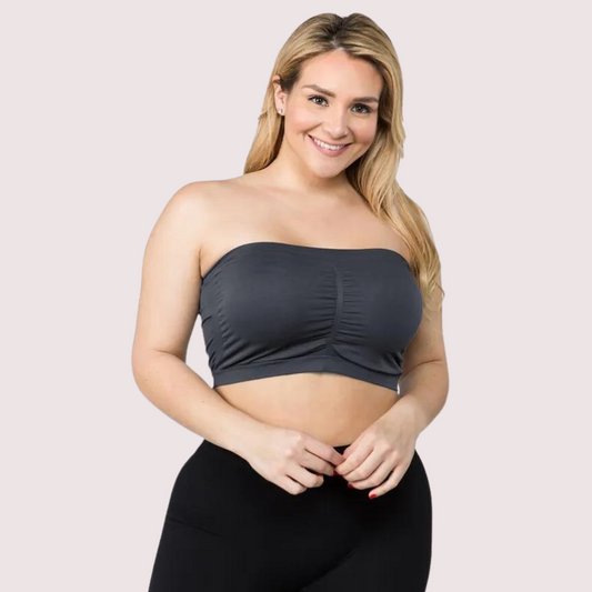 Sexy Tube Bandeau Bra Tops for Women Pack of 2
