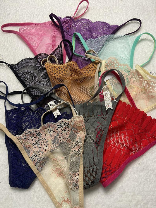 Mega offer Random Color Thongs G String 6 Pack
