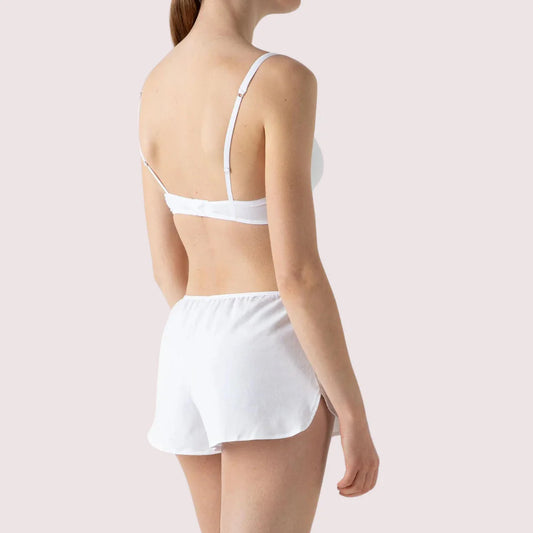 White Organic Cotton French Knickers