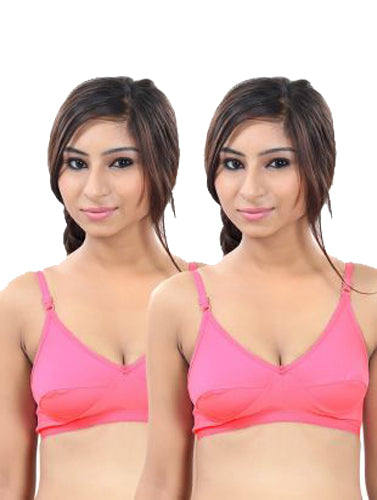 Women's Superb Cotton Comfort Bra Pack of 2