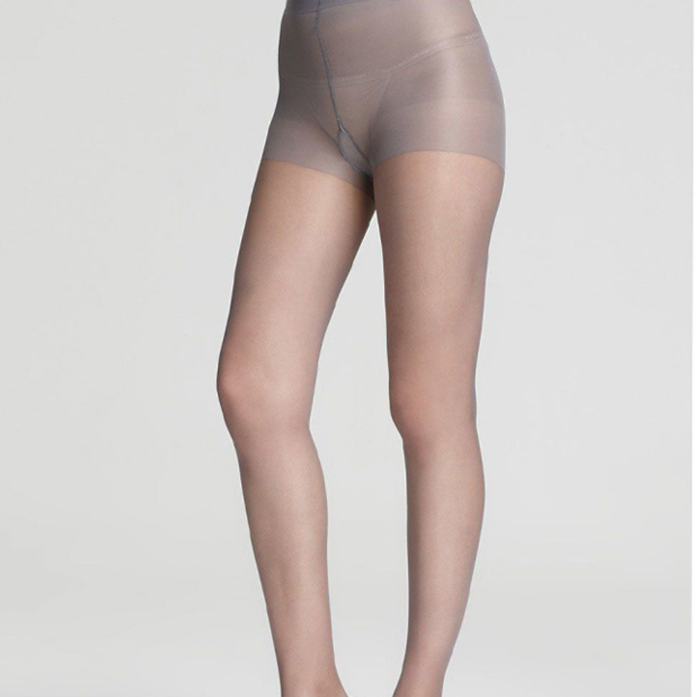 Cotton Full Support Control Top Reinforced Toe Pantyhose