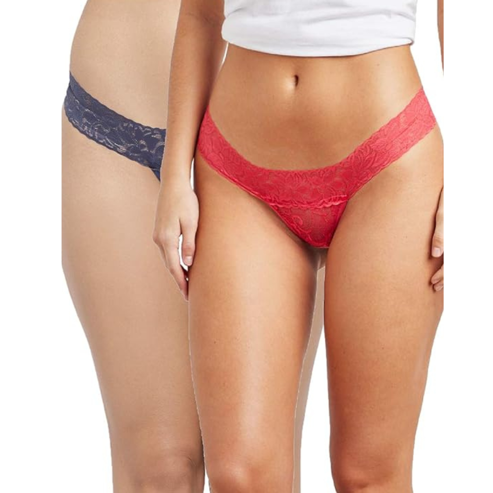 Women's Fashionable Thong Panties Pack of 2