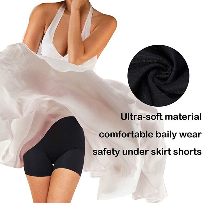 Ice Silk Seamless Women's Shorts Panty Pack of 2