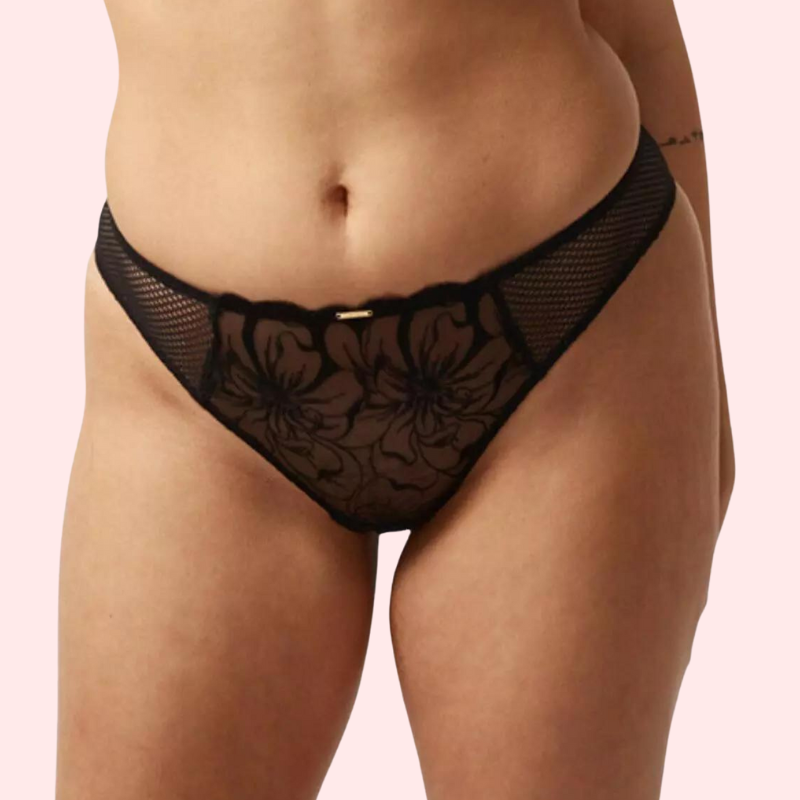 Curve&Co Ultra Luxury Tanga Briefs Low Rise Gift Box
