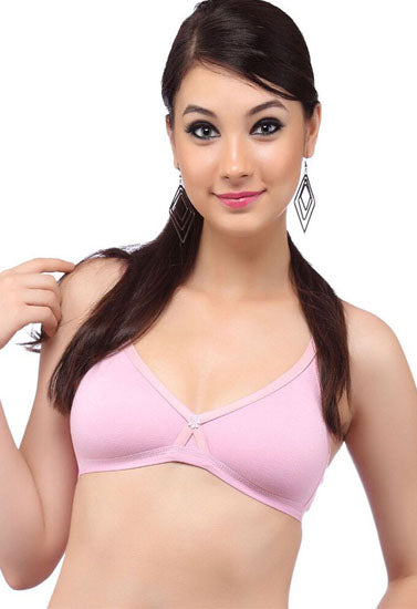 Pink Full Coverage Lightly Lined Every Day Bra