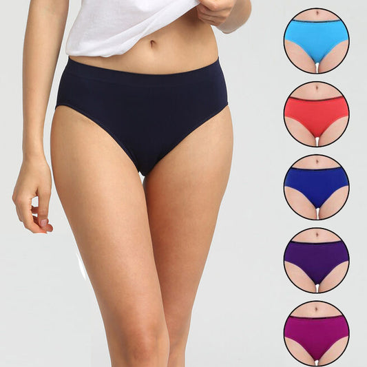 Comort Waistband Hipster Panties Pack of 5