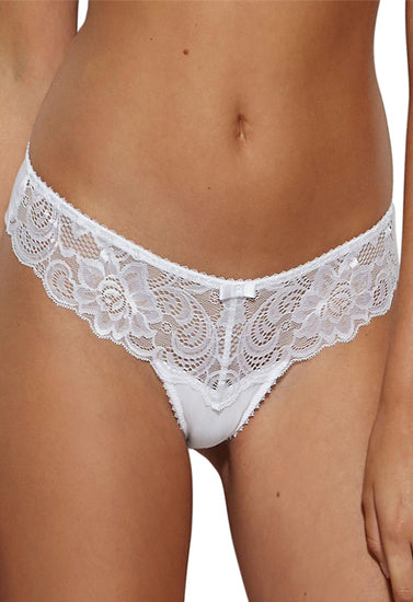 Embrace Thong With Attached Cute Bow Pack of 2