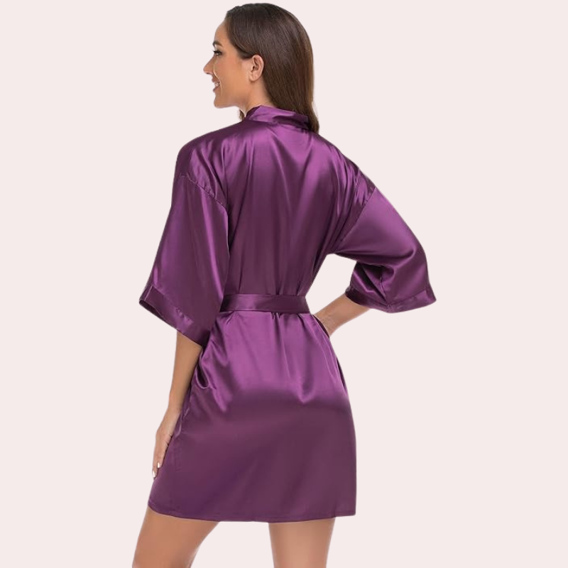 Lavish Silk Robe Perfect for Evening Soirées