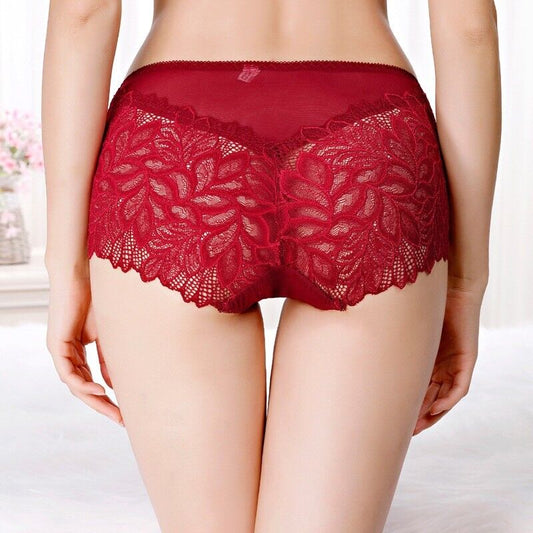 Ladies High Waist Boxer Briefs Pack of 4