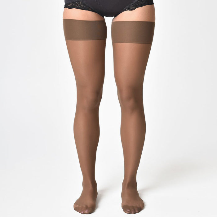 Cervin Mousse Stockings Java