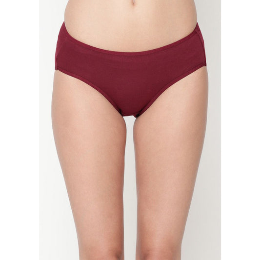 Comfy Snazzy Way Women's Best Fitting Plus Size Maroon Cotton Panties Pack of 2