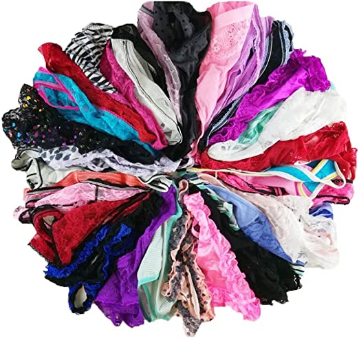 Mix Assorted Thongs for Women's (Pack of 10)