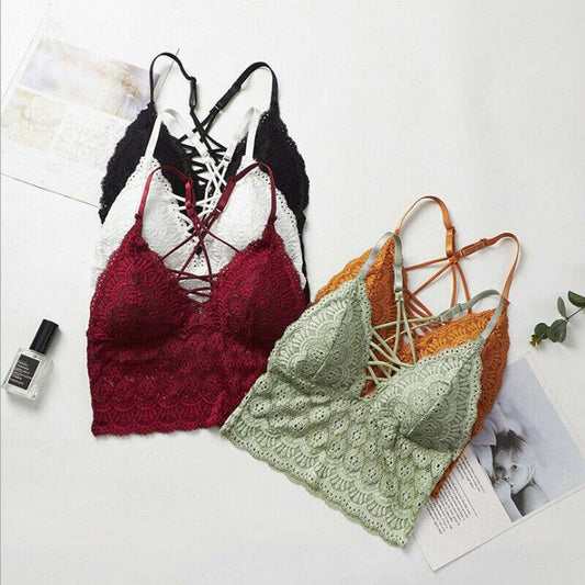 Soft Lace Luxury Longline Bralette Pack Of 2