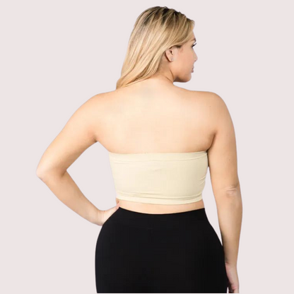 Sexy Tube Bandeau Bra Tops for Women Pack of 2