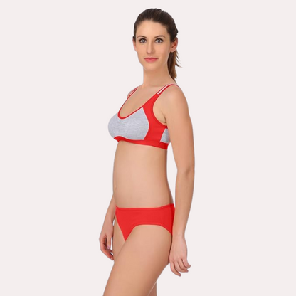 Sports Bra Panty Set for Every Workout Pack of 2