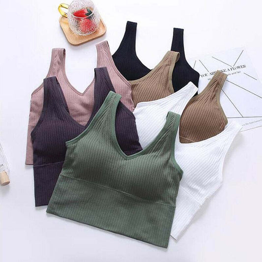 High Impact Padded Longline Sports Bra Pack Of 2