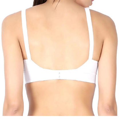 White Pure Cotton Bra For Hot And Humid Indian Weather