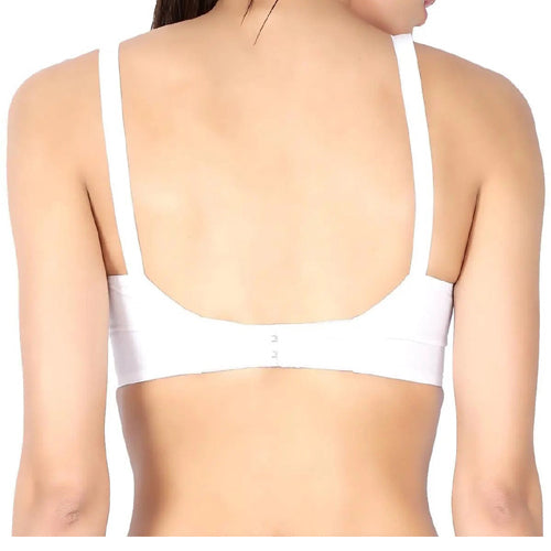 White Pure Cotton Bra For Hot And Humid Indian Weather