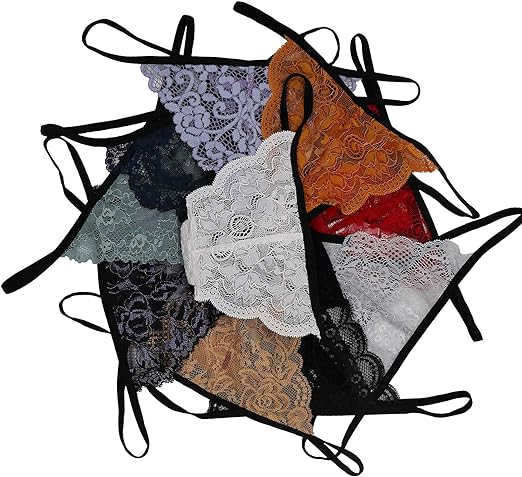 Lace G-Strings for Everyday Luxury Pack of 4