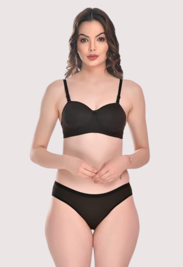 Chic and Comfy Cotton Lingerie Set Pack of 2