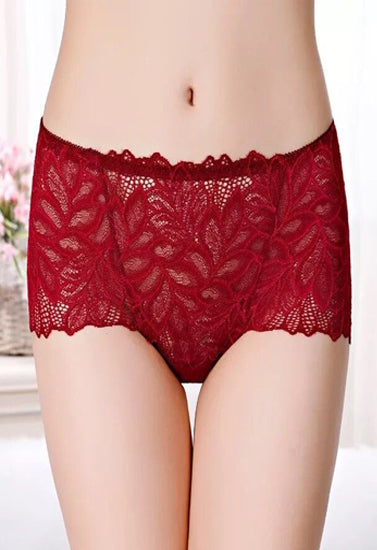 Ladies High Waist Boxer Briefs Pack of 4