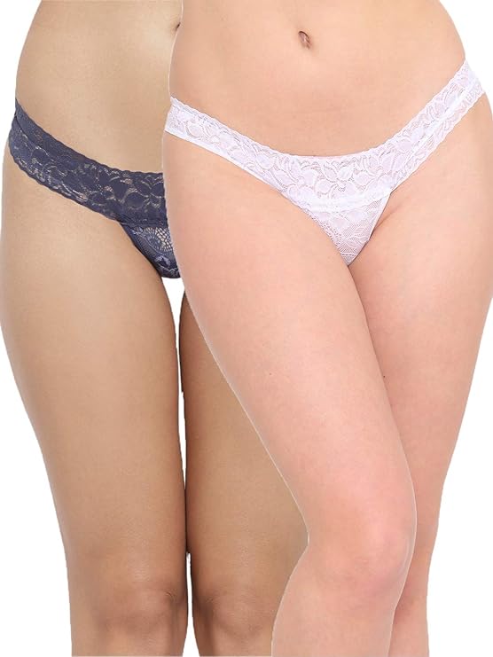 Women's Fashionable Thong Panties Pack of 2
