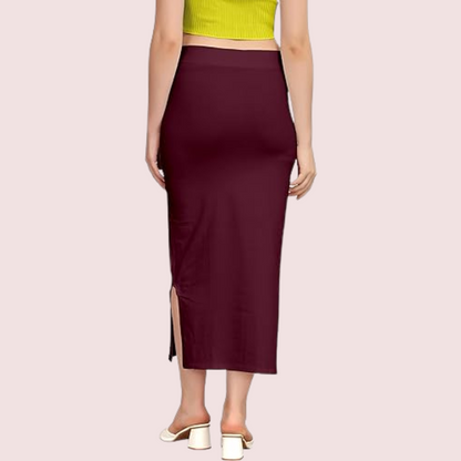 Curve&Co Cotton Shapewear Petticoat for Sarees