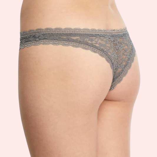 Curve&Co Elegant Lace Tanga Thong Luxury Gift Box