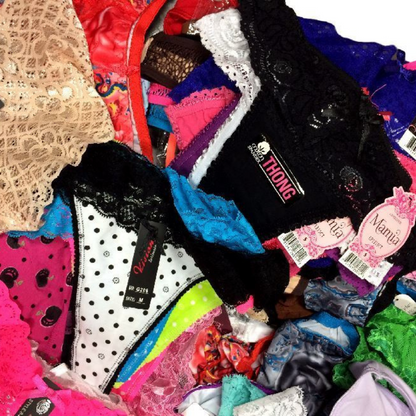 Assorted Luxury Panties Wholesale Lot 12-Piece
