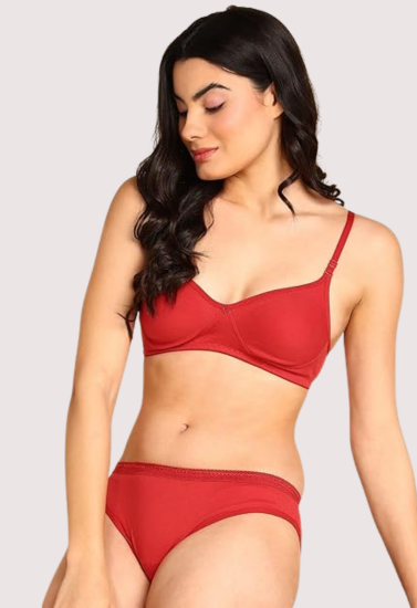 Soft Cotton Lingerie Set For Her Pack of 2