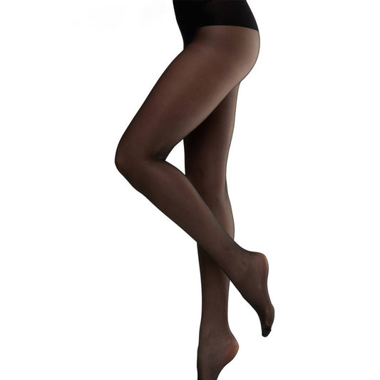 Control Top Tights Flatten Your Tummy Women Sheer Toe