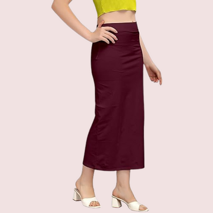 Curve&Co Cotton Shapewear Petticoat for Sarees