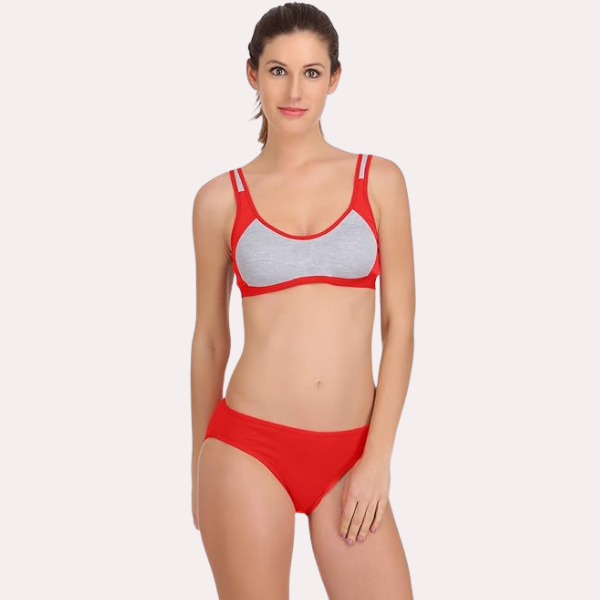 Sports Bra Panty Set for Every Workout Pack of 2